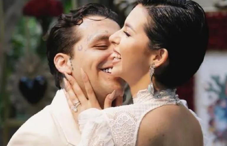 «Me siento orgullosa del hombre que eres»: se filtra el discurso de boda de Ángela Aguilar para Christian Nodal