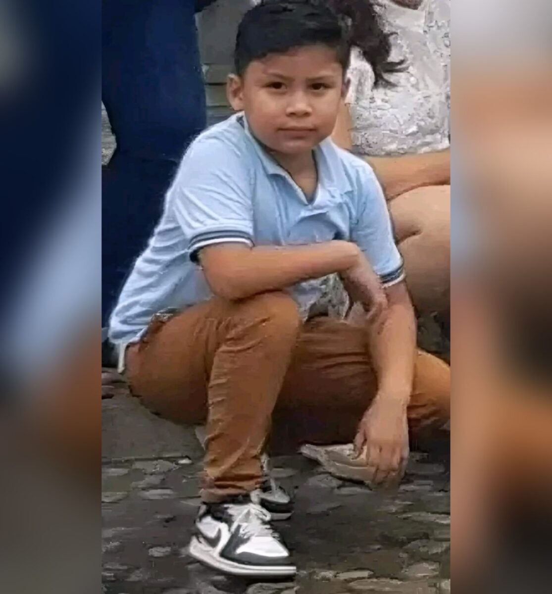 Hollman Ariel Gaitán Medina, de 7 años,