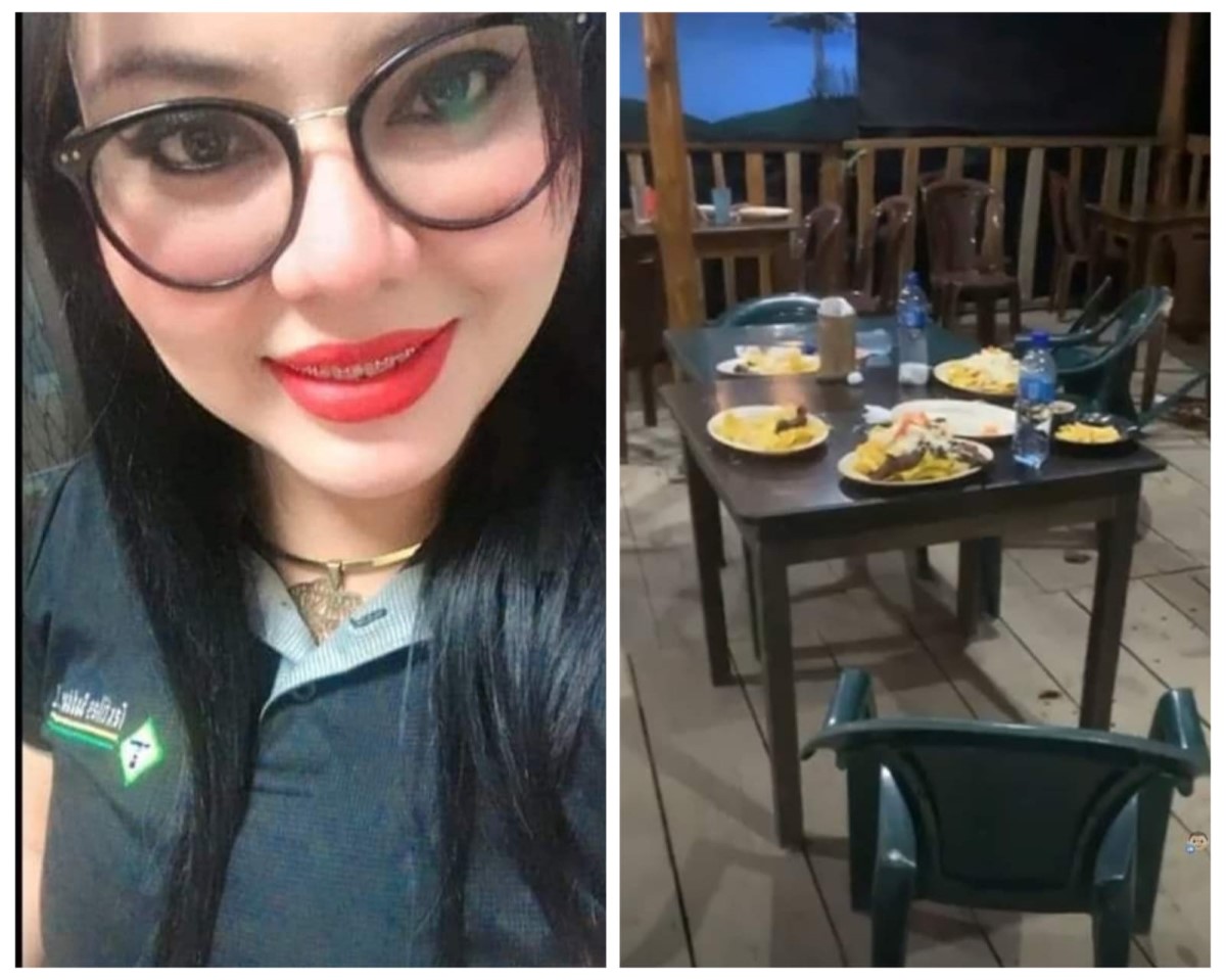 Heyling Celena Canales Ocampo fue baleada en el pecho en un restaurante en Rivas