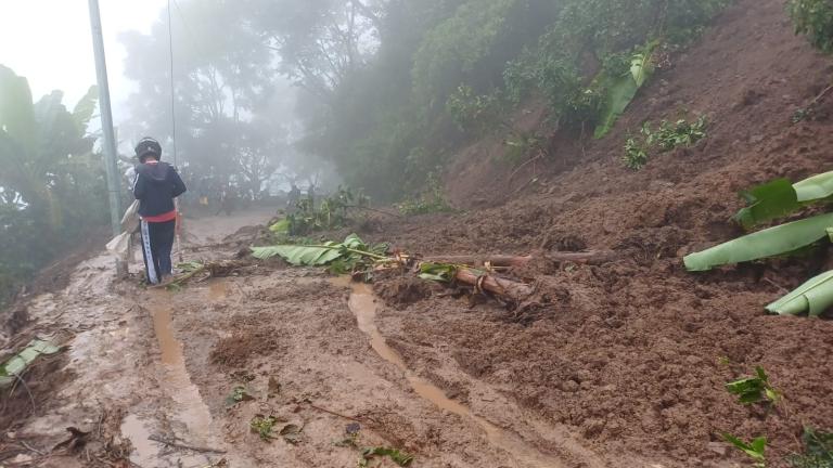 Lluvias aumentan caudal del Río Bocay en el Departamento de Jinotega