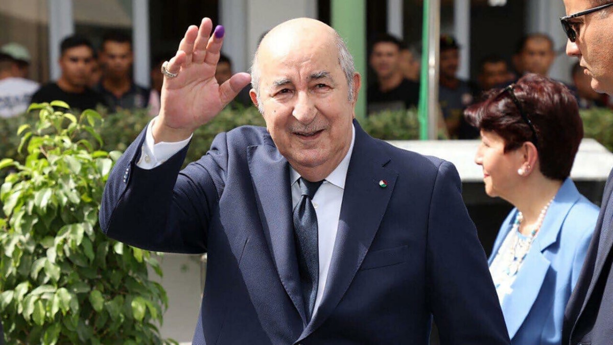 Abdelmadjid Tebboune reelegido con casi el 95% de los votos