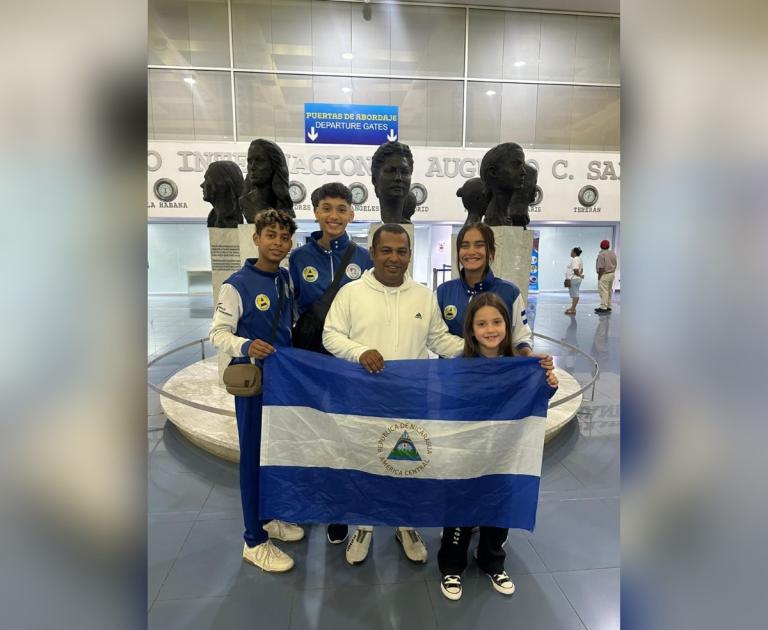 Atletas Nicaragüenses Parten hacia Perú para Competencia Panamericana de Taekwondo