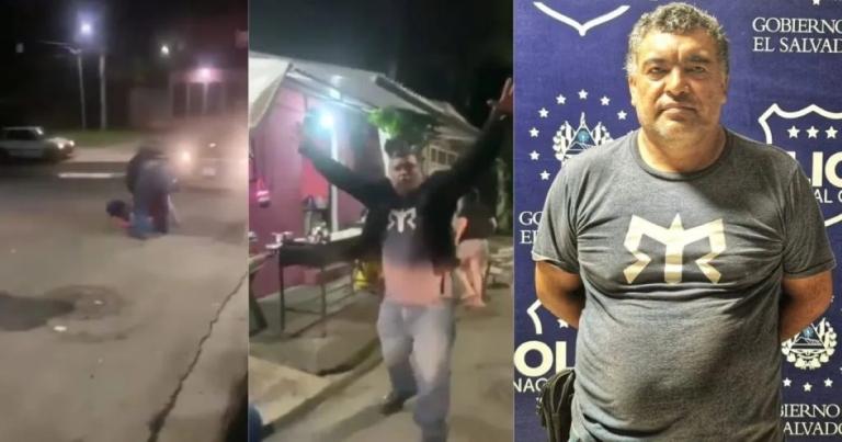 Capturan a hombre que noqueó de un puñetazo a su esposa en El Salvador