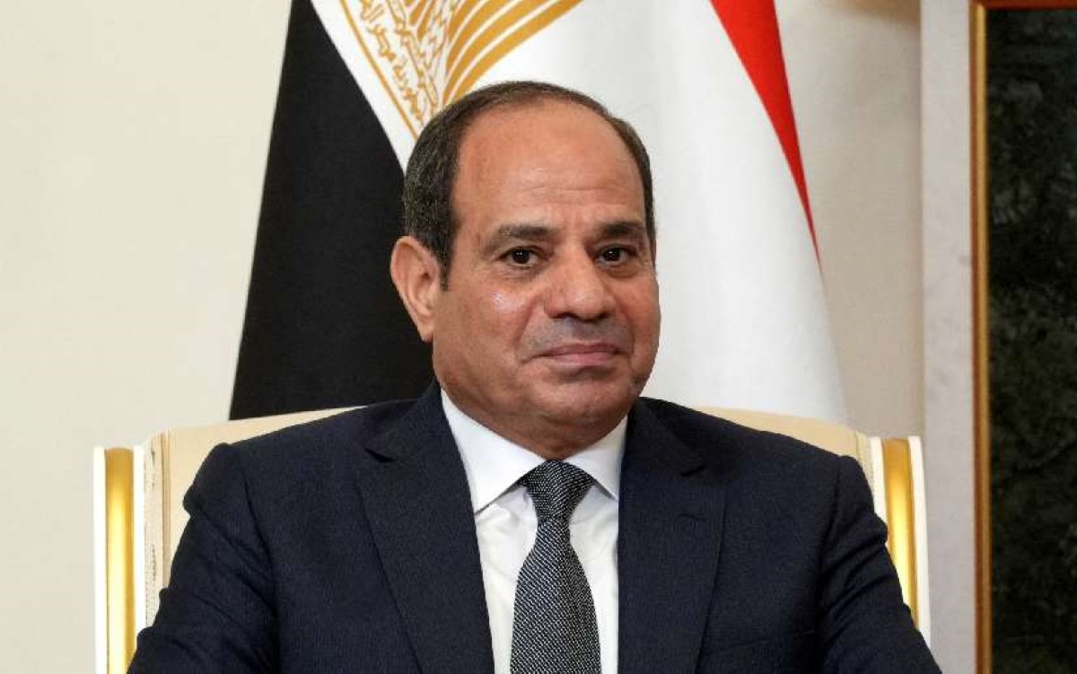 El Presidente de Egipto Abdel Fattah Al Sisi