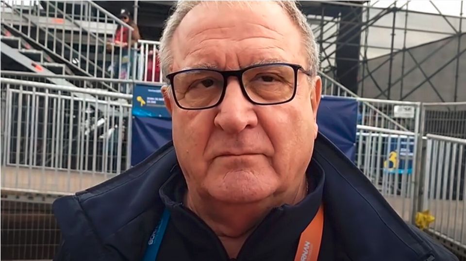 El Presidente de la Confederación Mundial de Béisbol-Softbol (WBSC) Ricardo Fraccari