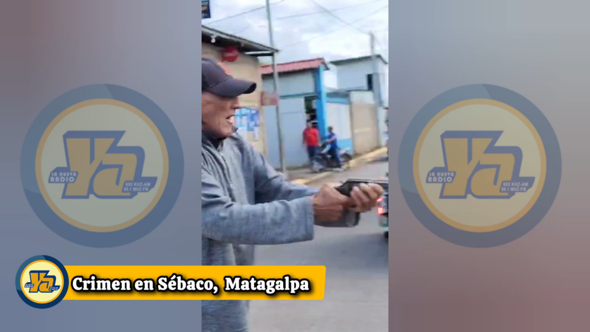 Hombre es asesinado a tiros en barrio de Sébaco