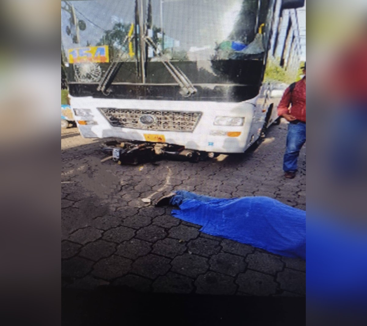 Tragedia en Managua: Motociclista Luis Manuel Torres Díaz fallece al ser impactado por bus