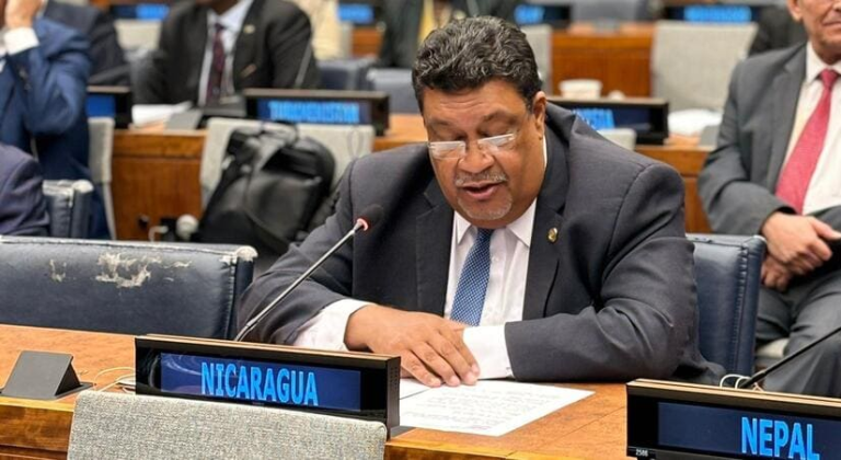 Canciller nicaragüense se reúne con Ministros de Chad, Venezuela y la República Árabe Saharaui Democrática