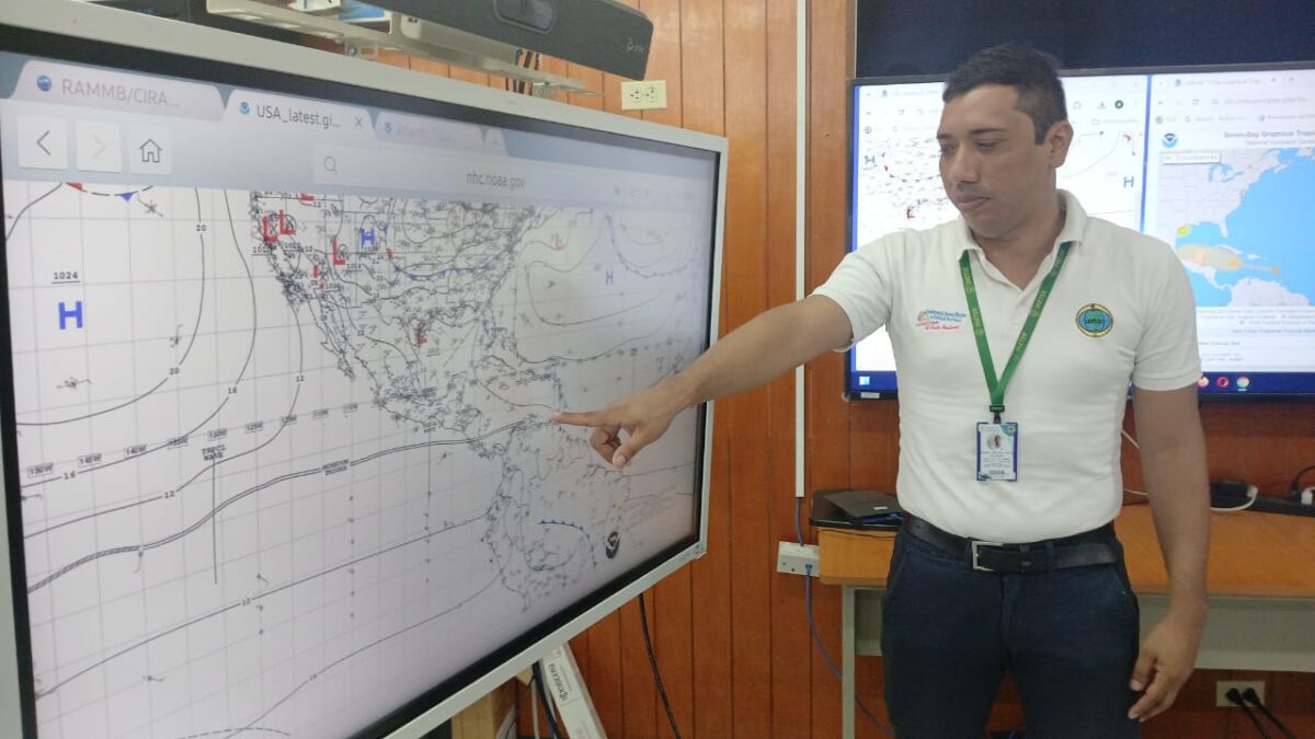 Lluvias y altas temperaturas en Nicaragua esta semana