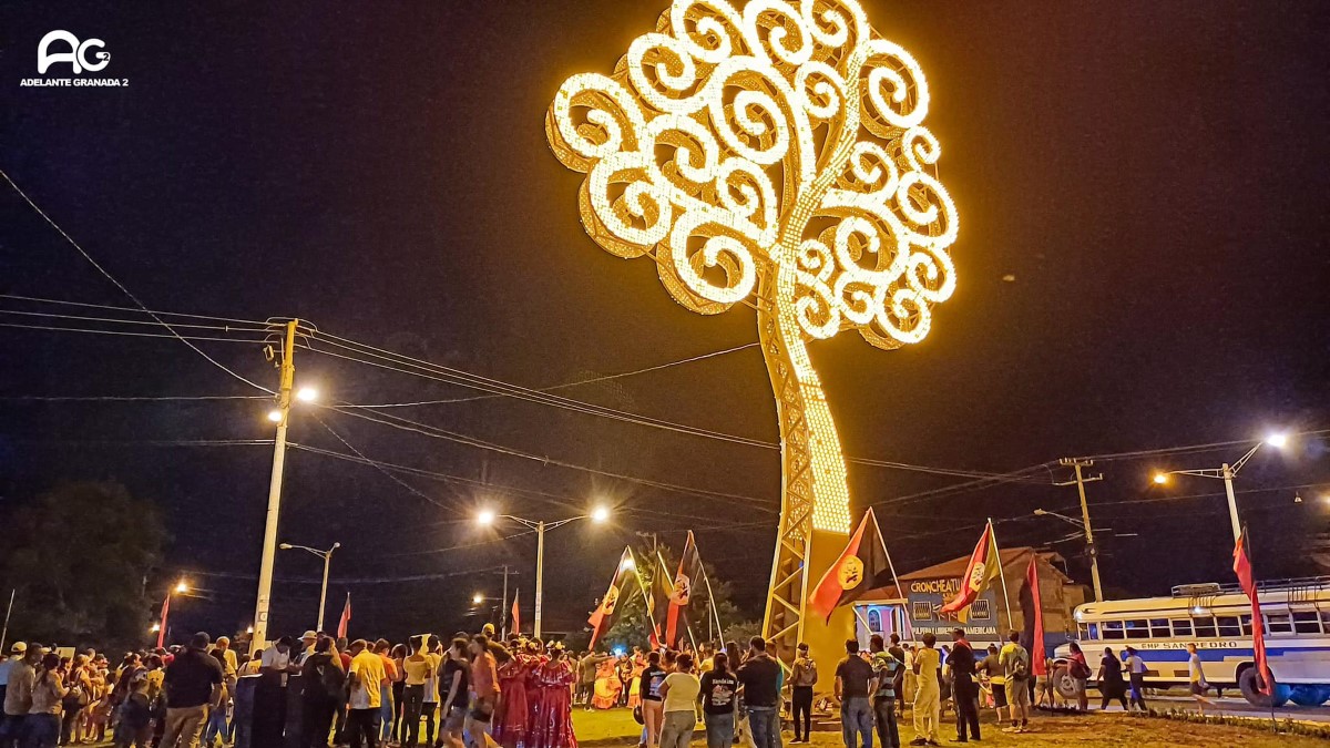 Inauguración del Árbol de la Vida en Conmemoración al 51 aniversario del tránsito a la inmortalidad de los Héroes de Nandaime