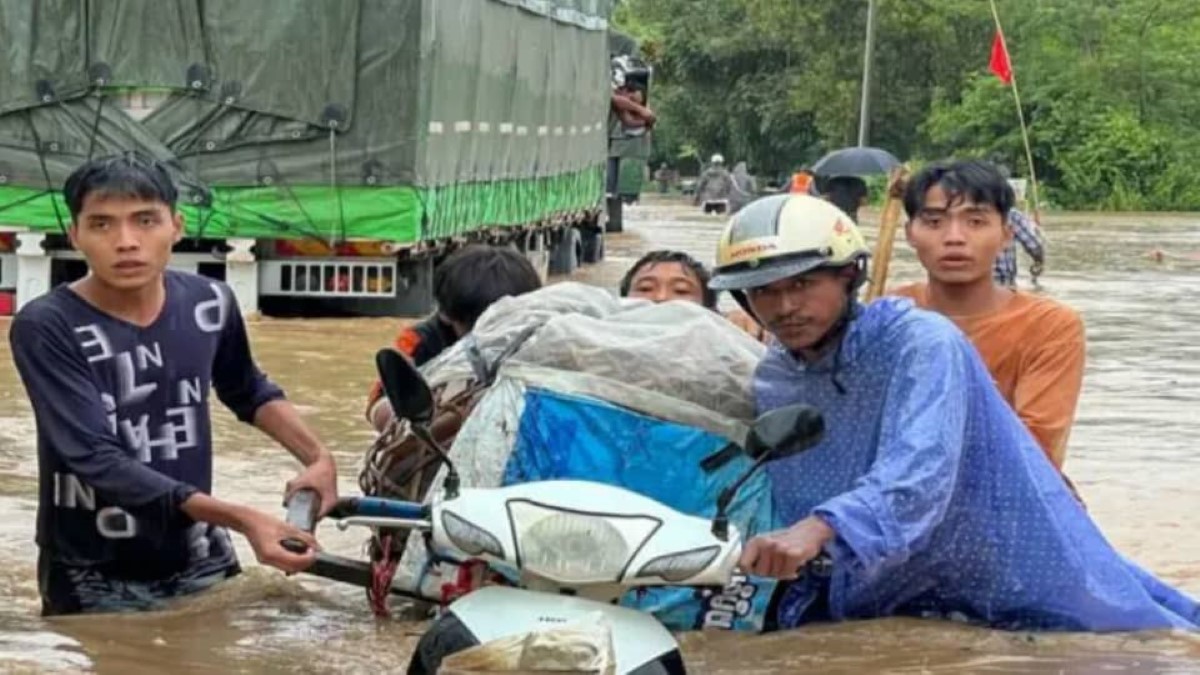 Más de 380 muertos produjo el tifón Yagi tras su paso por Myanmar