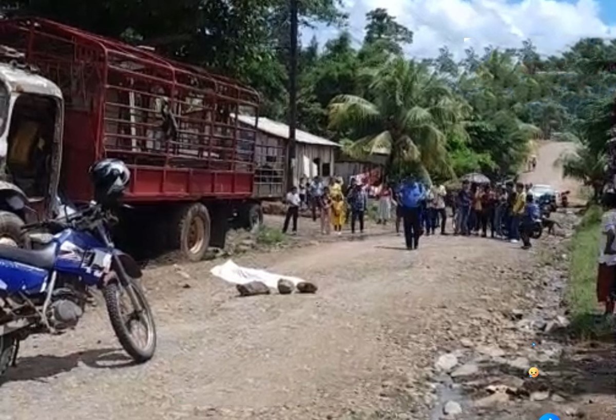 Tragedia en El Ayote: niña de 3 años muere arrollada por camioneta