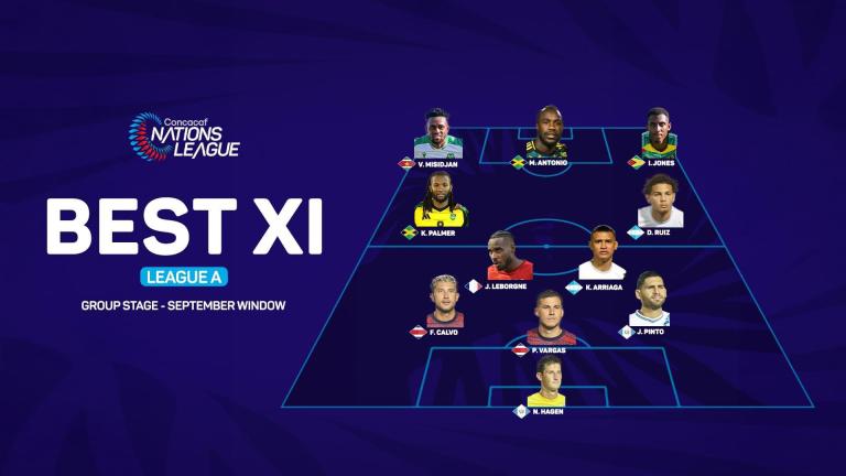 No hay jugadores nicas en el 11 ideal de Liga de Naciones A de Concacaf