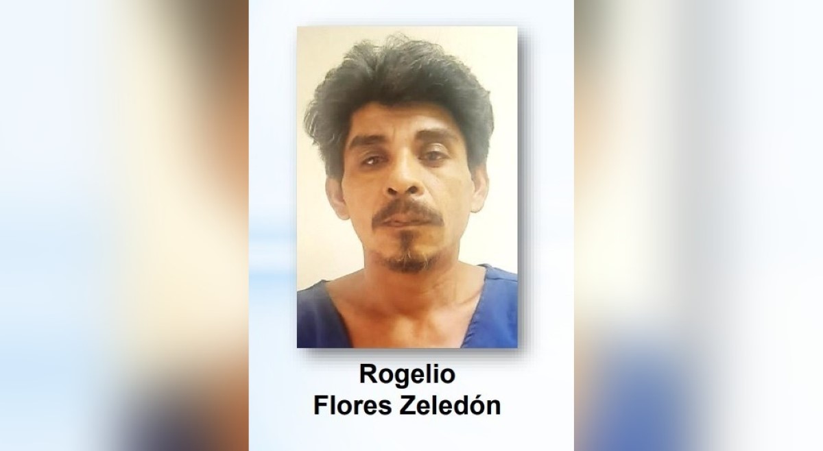 Rogelio Flores Zeledón, de 43 años