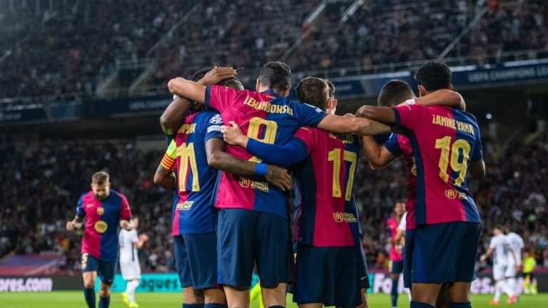 Barcelona consigue su primera victoria en la Champions con una paliza sobre el Young Boys