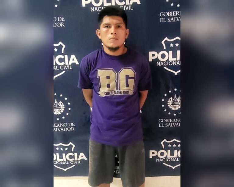 Nicaragüense capturado por matar a su ex pareja en El Salvador