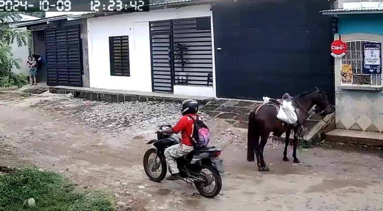 Lacra en moto roba celular a señora en Estelí