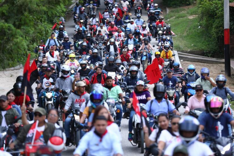 Familias sandinistas de Nueva Segovia Conmemoran 47 Años de la Gesta Heroica de San Fabián