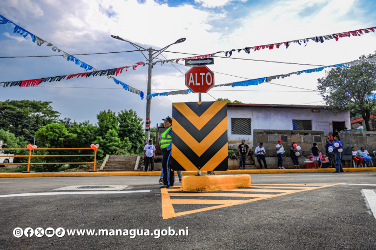 Más de 2 mil familias de Américas I son beneficiadas con nueva ruta alterna y mejoras viales