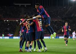 Barcelona golea al Sevilla y sigue y sigue en la cima de la Liga Española