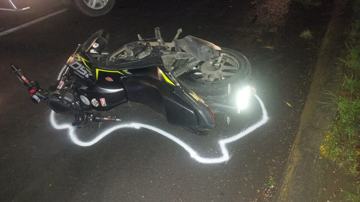 Fallece joven en accidente de moto en Managua