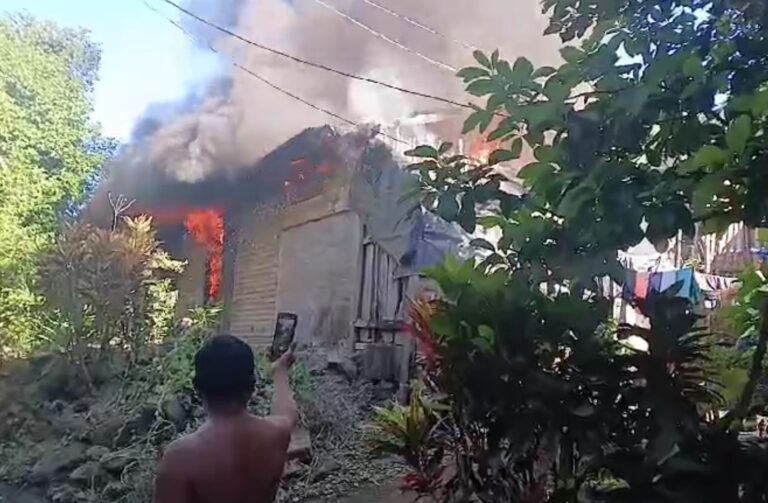 Incendio acaba con vivienda y todos sus enseres en Esquipulas, Matagalpa