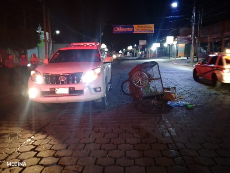 Triciclero perece arrollado en Pista de El Mayoreo