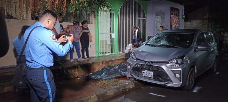 Señora de Masaya muere atropellada por conductora distraida