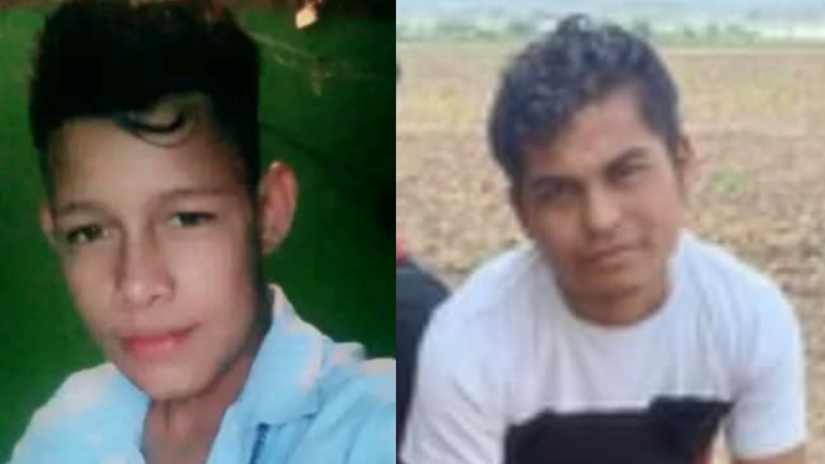 Las víctimas Róger Iván Martínez Maldonado, de 26 años, y Eli Josué González Cruz, de 23 años