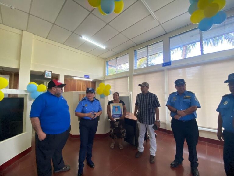 Inauguran Delegación Policial en Comalapa, Chontales