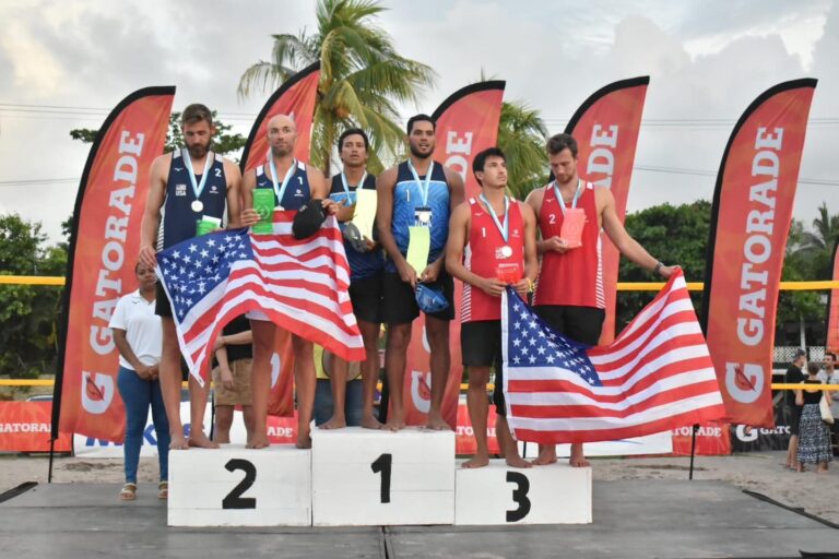 Nicaragua gana medalla de oro en voleibol de playa en Torneo organizado por NORCECA