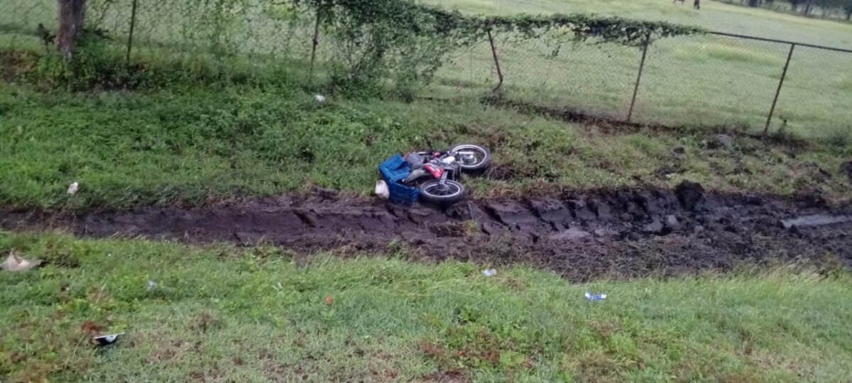 Holinton Obando Obando viajaba a bordo de una motocicleta