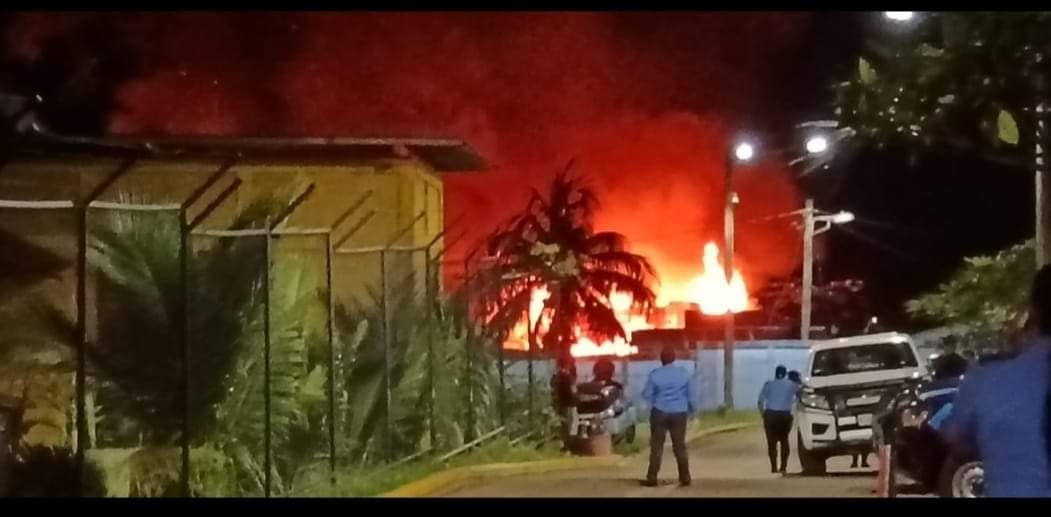 Kimberly Irías Reyes, presunta incendiaria en Bluefields