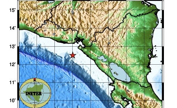 Sismo de 5.5 grados sacude Cosigüina sin causar víctimas ni daños materiales