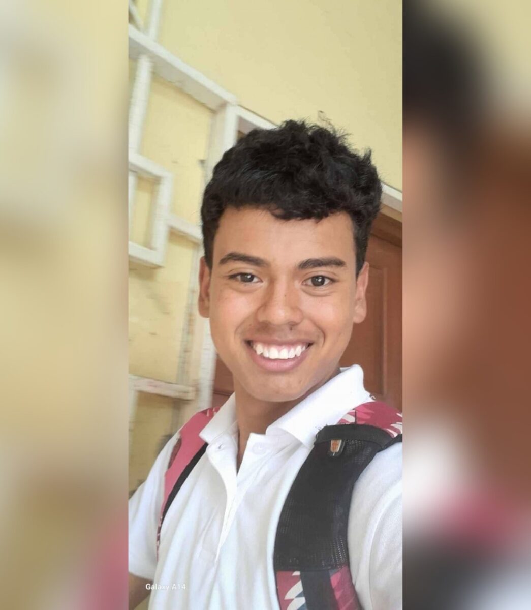 Ángel Leonardo Cerna Delgado, de 17 años