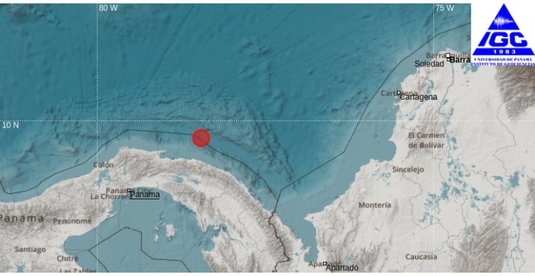 Sismo de magnitud 5,8 sacude Panamá