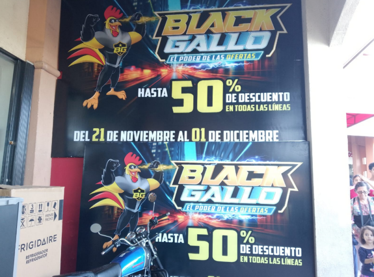 Tiendas Gallo Más Gallo lanza el Black Gallo hasta con 50% de descuento