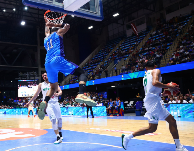 Nicaragua pierde ante México en la Liga Americup de Baloncesto