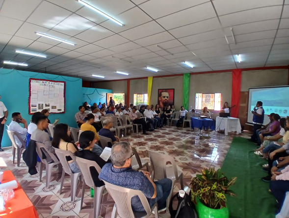 Plenario del “Taller Internacional de Geopatrimonio: Ciencia justa, comunidades equitativas e inclusivas”.