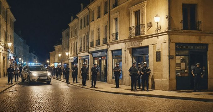 Cinco personas resultaron heridas en un tiroteo en Poitiers, Francia, la madrugada de este viernes