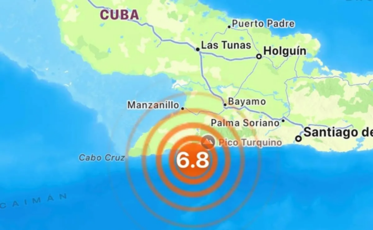 Sismo de 6.0 sacude el oriente de Cuba sin causar víctimas