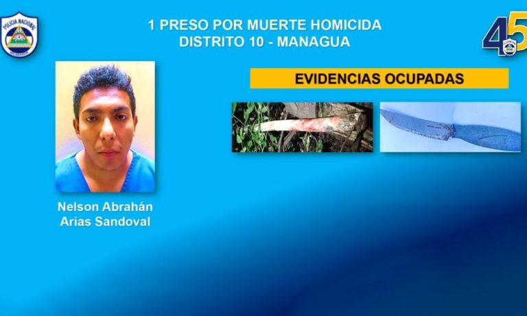 Dictan 28 años a salvaje que mató a cuchillada a una señora en Los Brasiles