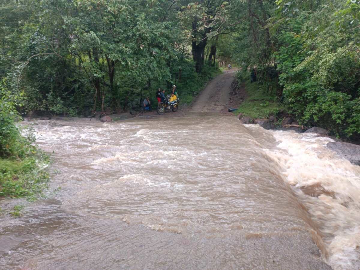 Quebrada de la comarca El Cacao, en el municipio de La Trinidad, Estelí