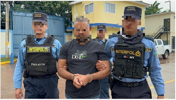 Nicaragüense arrestado en Honduras con notificación roja de Interpol por abuso sexual