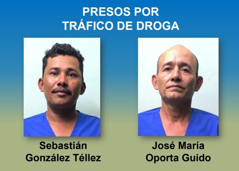 Atrapan a par de sujetos con más de dos kilos de cocaína en Muelle de los Bueyes