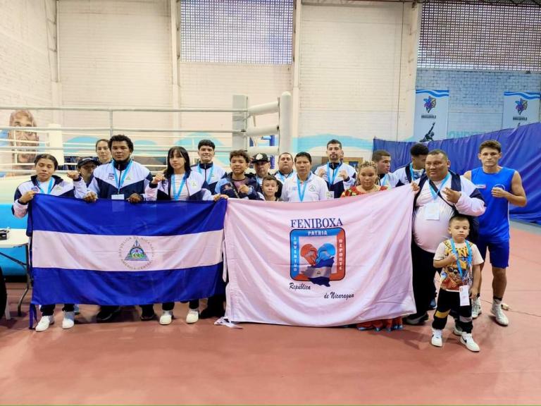 Selección de Nicaragua de boxeo aficionado se proclama campeón en Torneo Aramacao, en Honduras