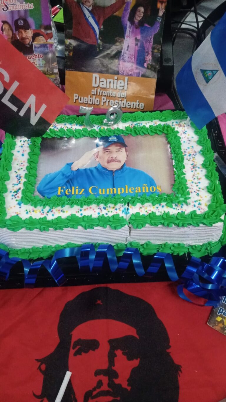 Tu Nueva Radio Ya y artistas del pueblo cantan al Comandante Daniel Ortega, en su cumpleaños 79