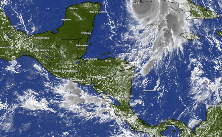 Tormenta Tropical Rafael ocasionará lluvias y calor este 6 de noviembre en Nicaragua