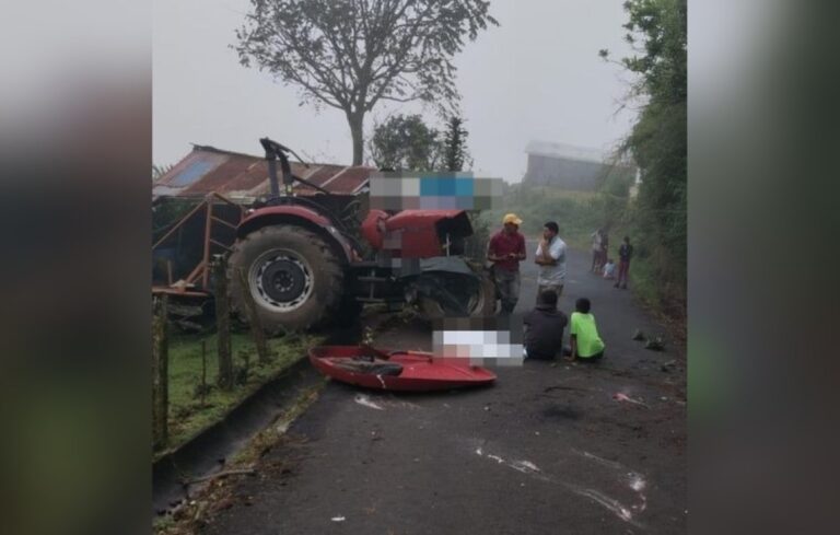 Nica muere arrollado por tractor en el cual andaba trabajando en Costa Rica