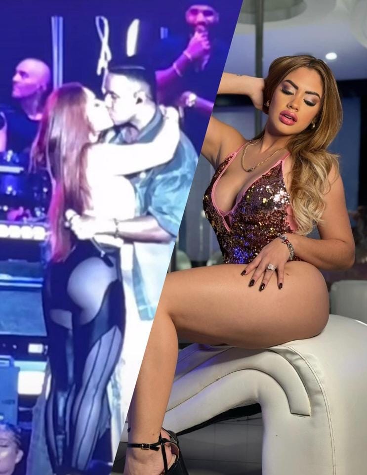 Karly Fornos cumplió el sueño de muchas… “Le dio el pico y el …” a Romeo Santos